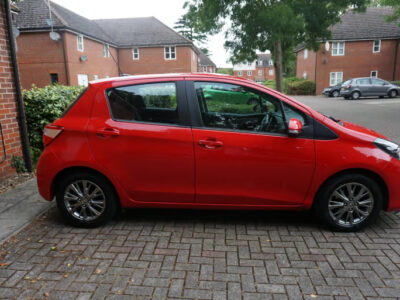 TOYOTA YARIS ICON VVT-I Engine Size 1.0 Litres Fuel PETROL Body 5 DOOR HATCHBACK Transmission MANUAL Seats 5 Colour RED Reg Date 07/08/2020 Mileage: 39307 Reg LL20 HZY