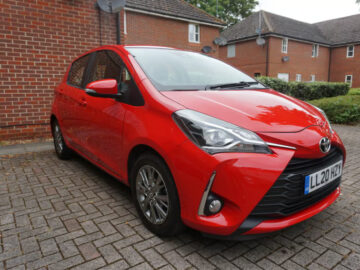 TOYOTA YARIS ICON VVT-I Engine Size 1.0 Litres Fuel PETROL Body 5 DOOR HATCHBACK Transmission MANUAL Seats 5 Colour RED Reg Date 07/08/2020 Mileage: 39307 Reg LL20 HZY