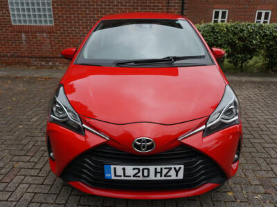 TOYOTA YARIS ICON VVT-I Engine Size 1.0 Litres Fuel PETROL Body 5 DOOR HATCHBACK Transmission MANUAL Seats 5 Colour RED Reg Date 07/08/2020 Mileage: 39307 Reg LL20 HZY