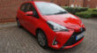 TOYOTA YARIS ICON VVT-I Engine Size 1.0 Litres Fuel PETROL Body 5 DOOR HATCHBACK Transmission MANUAL Seats 5 Colour RED Reg Date 07/08/2020 Mileage: 39307 Reg LL20 HZY