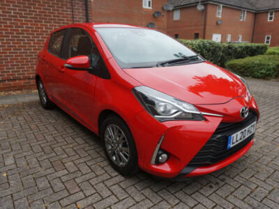 TOYOTA YARIS ICON VVT-I Engine Size 1.0 Litres Fuel PETROL Body 5 DOOR HATCHBACK Transmission MANUAL Seats 5 Colour RED Reg Date 07/08/2020 Mileage: 39307 Reg LL20 HZY