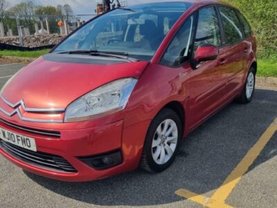 CITROEN MODEL C4 PICASSO VTR+ HDI S-A ENGINE SIZE 1.6 Litres FUELDIESEL BODY 5 DOOR MPV TRANSMISSION SEMI AUTO SEATS 5 COLOURRED REG DATE 23/03/2010 WJ10FMO Mileage: 74232