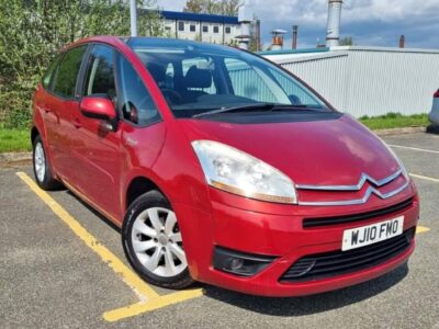 CITROEN MODEL C4 PICASSO VTR+ HDI S-A ENGINE SIZE 1.6 Litres FUELDIESEL BODY 5 DOOR MPV TRANSMISSION SEMI AUTO SEATS 5 COLOURRED REG DATE 23/03/2010 WJ10FMO Mileage: 74232