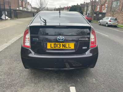 TOYOTA PRIUS T SPIRIT VVT-I CVT Engine Size 1.8 Litres Fuel PETROL/ELECTRIC Body 5 DOOR HATCHBACK Transmission CVT Seats 5 Colour BLACK Reg Date 10/05/2013 Mileage: 97200 Reg LD13NLL