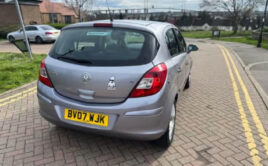 VAUXHALL CORSA DESIGN AUTO Engine Size 1.4 Litres Fuel PETROL Body 5 DOOR HATCHBACK Transmission AUTOMATIC Seats 5 Colour PURPLE Reg Date 05/03/2007 Mileage 134000 Reg BV07WJK