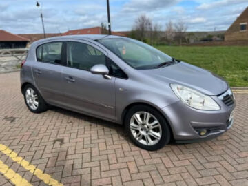 VAUXHALL CORSA DESIGN AUTO Engine Size 1.4 Litres Fuel PETROL Body 5 DOOR HATCHBACK Transmission AUTOMATIC Seats 5 Colour SILVER Reg Date 05/03/2007 Mileage 134000 Reg BV07WJK