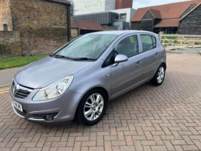 VAUXHALL CORSA DESIGN AUTO Engine Size 1.4 Litres Fuel PETROL Body 5 DOOR HATCHBACK Transmission AUTOMATIC Seats 5 Colour SILVER Reg Date 05/03/2007 Mileage 134000 Reg BV07WJK