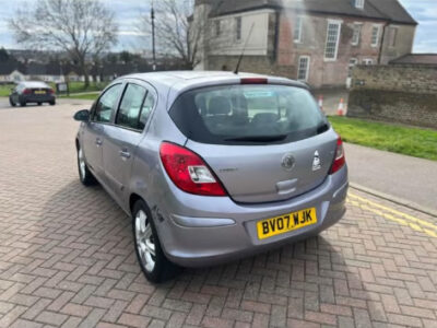 VAUXHALL CORSA DESIGN AUTO Engine Size 1.4 Litres Fuel PETROL Body 5 DOOR HATCHBACK Transmission AUTOMATIC Seats 5 Colour SILVER Reg Date 05/03/2007 Mileage 134000 Reg BV07WJK