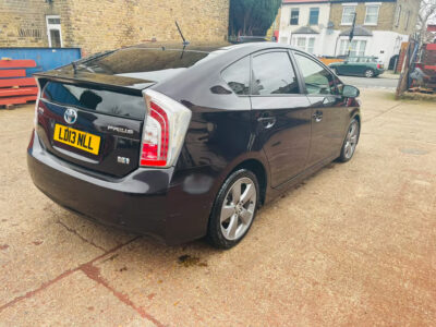 TOYOTA PRIUS T SPIRIT VVT-I CVT Engine Size 1.8 Litres Fuel PETROL/ELECTRIC Body 5 DOOR HATCHBACK Transmission CVT Seats 5 Colour BLACK Reg Date 10/05/2013 Mileage: 97200 Reg LD13NLL