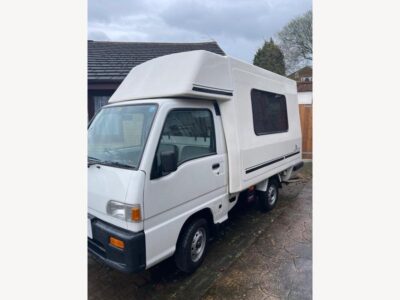 Romahome Sambar SUBARU  660 cc Engine Size Fuel PETROL Body MOTOR HOME/CARAVAN Transmission Manual  Seats 2  Colour WHITE Reg Date 01/01/2022 Import